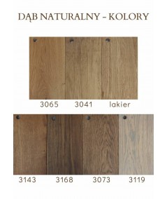 Stół dębowy nierozkładany Scarlet REMO