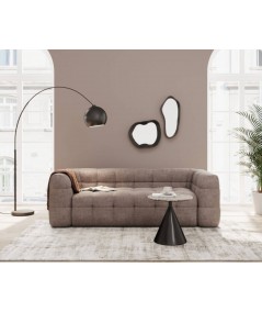 Lustro ścienne Dynamic Black 40x34cm Kare Design