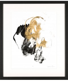 Obraz Black & Gold Splash II 65x75 ABLO BLOMMAERT