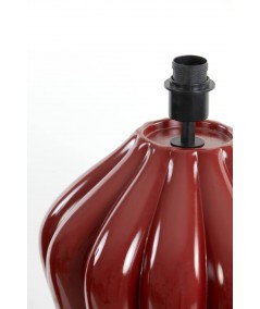 Lampa Ø34x62 SAYANG burgundy-antique bronze + czarny abażur Light & Living